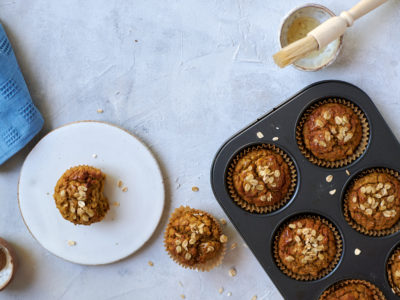 Healthy Bean & Oatmeal Muffins 1