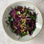 Red cabbage salad