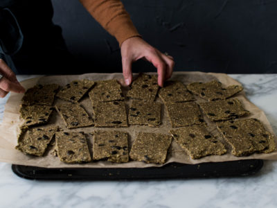 Super Seed Kale Crackers